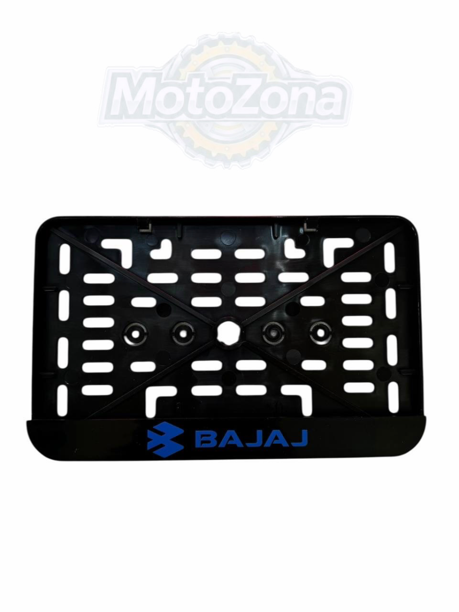 Рамка номера для  мотоцикла с надписью BAJAJ ( РБ)