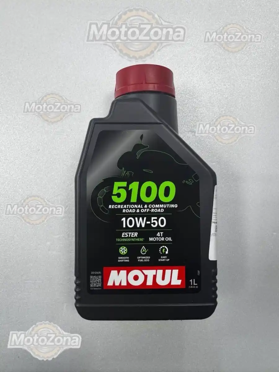 Масло Motul 5100 10w50 Синтетическое моторное масло для  4-тактных двигателей